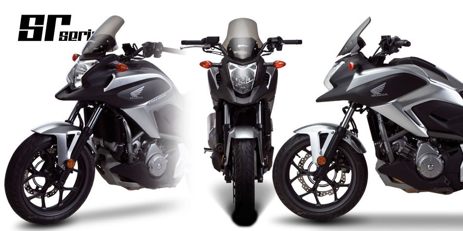 Zero Gravity Racing Windshields for the Honda NC700X (2012-2015), NC750X/S(2014-2015)