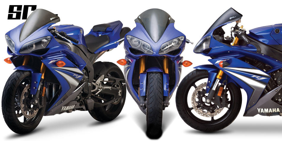 Zero Gravity Racing Windshields for the Yamaha YZF-R1 (2007-2008)