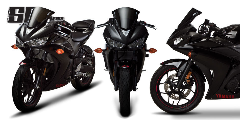 Zero Gravity Racing Windshields for the Yamaha YZF-R3 / R25 (2015-2018)