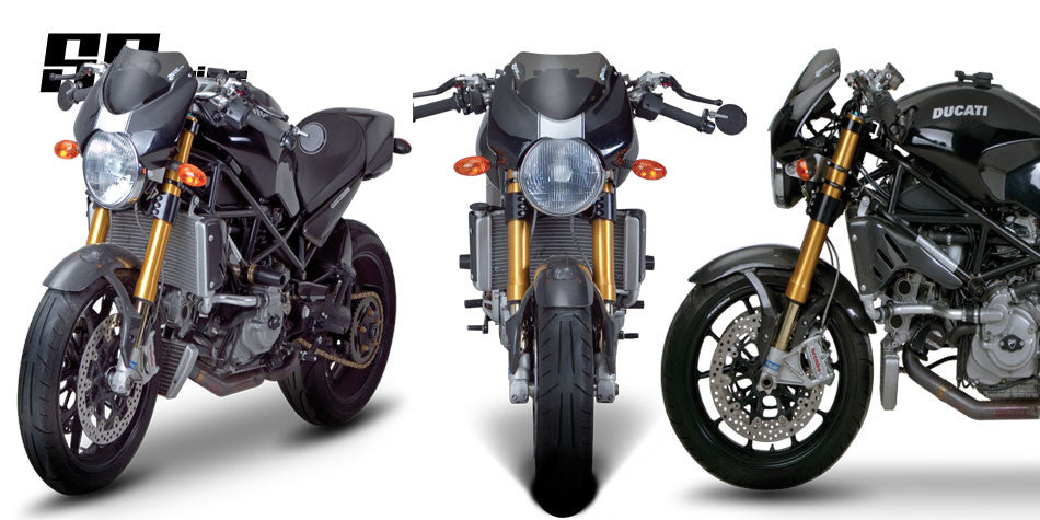 Zero Gravity Racing Windshields for the Ducati Monster 2003-2008
