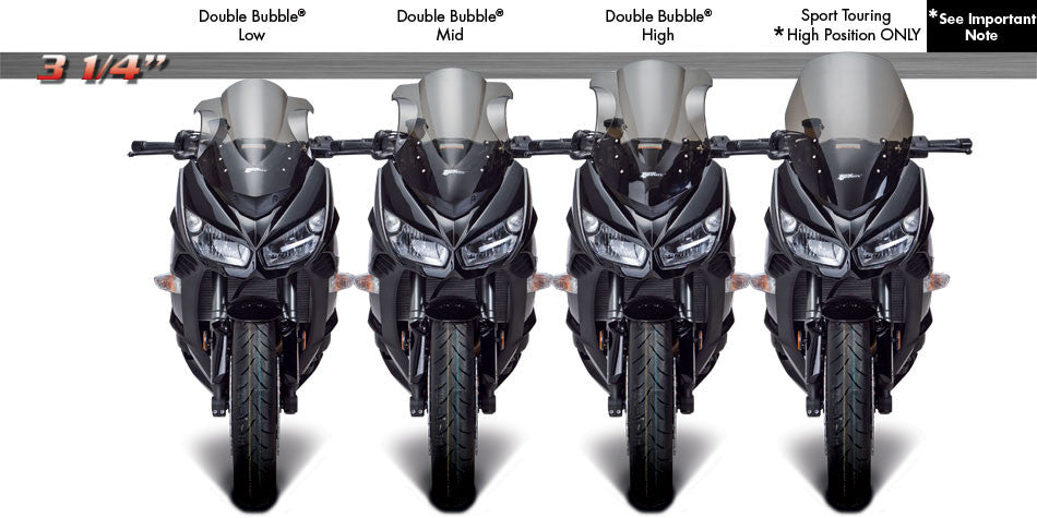 Zero Gravity Racing Windshields for the Kawasaki Ninja 1000 / Z1000SX (2011-2016)