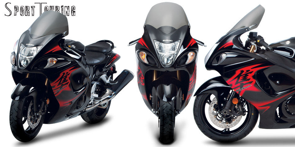 Zero Gravity Racing Windshields for the Suzuki Hayabusa GSX-1300R (2008-2020)