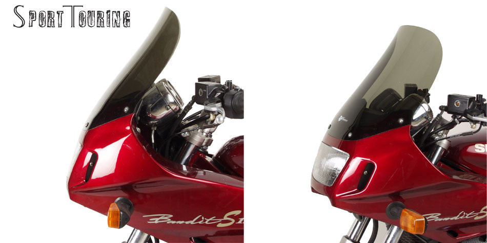 Zero Gravity Racing Windshields for the Suzuki Bandit 1200s (1996-2000, Bandit 600 (1995-1999)