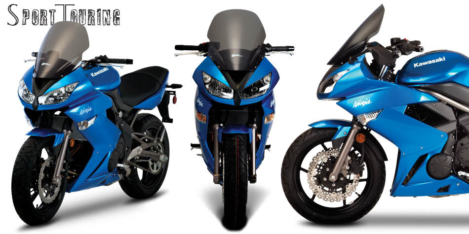 Zero Gravity Racing Windshields for the Kawasaki Ninja 650R(2009-2011)