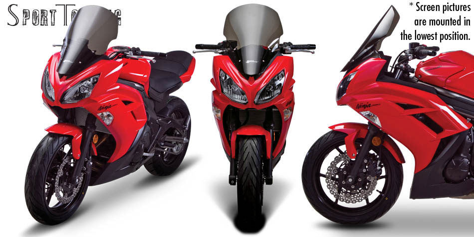 Zero Gravity Racing Windshields for the Kawasaki Ninja 650 (2012-2016)