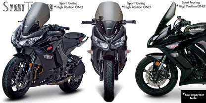 Zero Gravity Racing Windshields for the Kawasaki Ninja 1000 / Z1000SX (2011-2016)