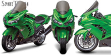 Zero Gravity Racing Windshields for the Kawasaki ZZR1400 (2006-2018), Kawasaki ZX-14/R (2006-2018)