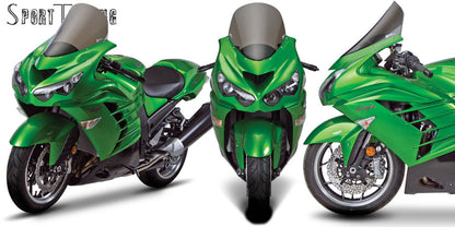 Zero Gravity Racing Windshields for the Kawasaki ZZR1400 (2006-2018), Kawasaki ZX-14/R (2006-2018)