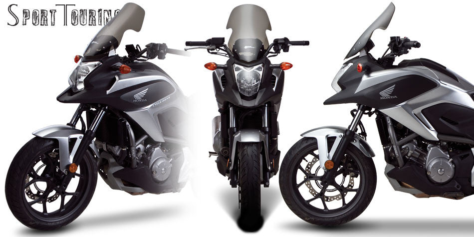 Zero Gravity Racing Windshields for the Honda NC700X (2012-2015), NC750X/S(2014-2015)