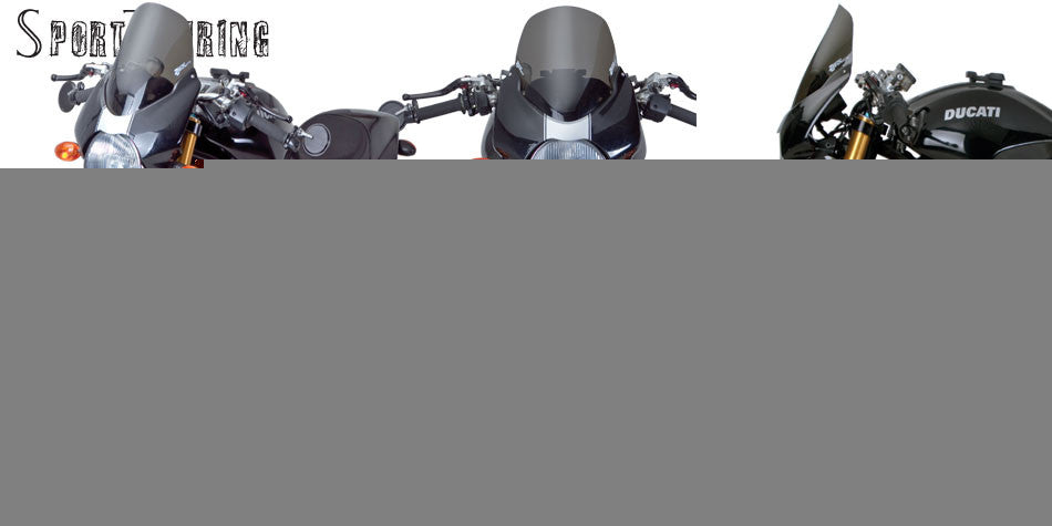 Zero Gravity Racing Windshields for the Ducati Monster 2003-2008
