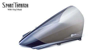 Zero Gravity Racing Windshields for the Triumph Daytona 675 /R (13-18) and Moto2 765 (2020+) w/ Black Vinyl Mask