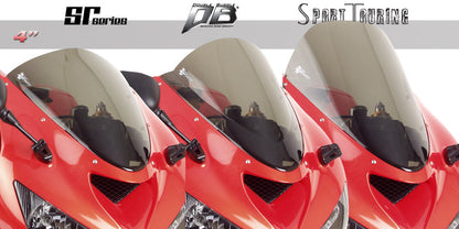 Zero Gravity Racing Windshields for the Kawasaki ZX-6R and ZX-6RR (2005-2006), Kawasaki ZX-6R (2007-2008), Kawasaki ZX-10R (2006-2007)