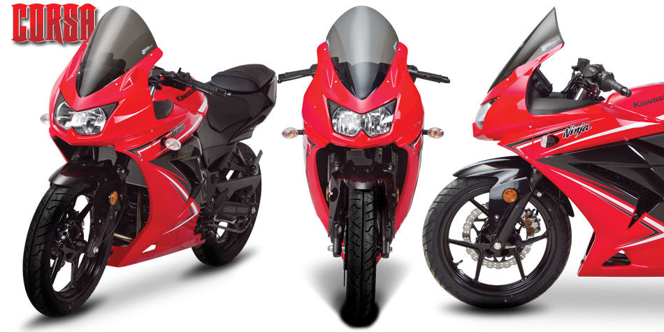 Zero Gravity Racing Windshields for the Kawasaki  Ninja 250R (2008-2011)