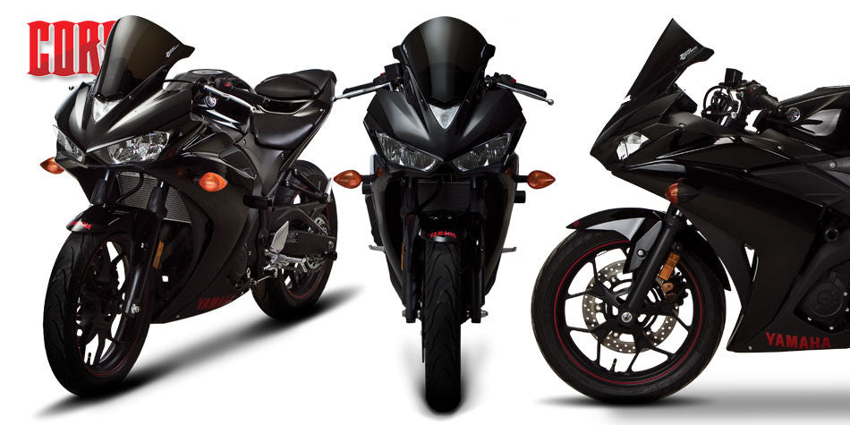 Zero Gravity Racing Windshields for the Yamaha YZF-R3 / R25 (2015-2018)