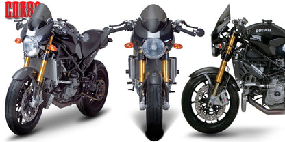 Zero Gravity Racing Windshields for the Ducati Monster 2003-2008