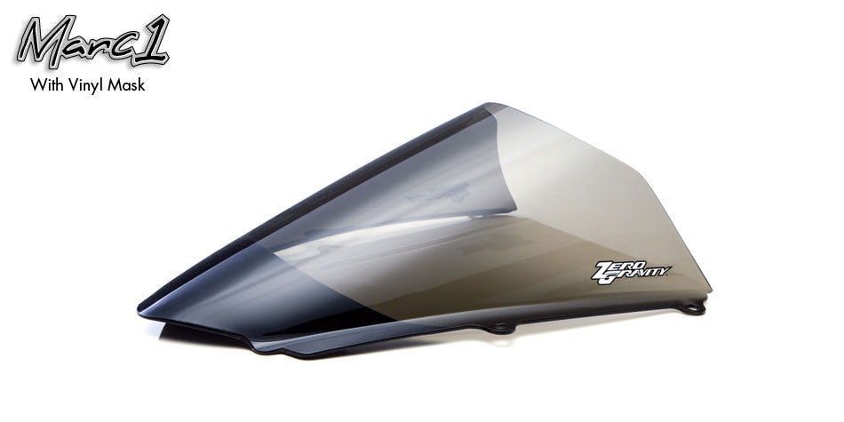 Zero Gravity Racing Windshields for the Triumph Daytona 675 /R (13-18) and Moto2 765 (2020+) w/ Black Vinyl Mask