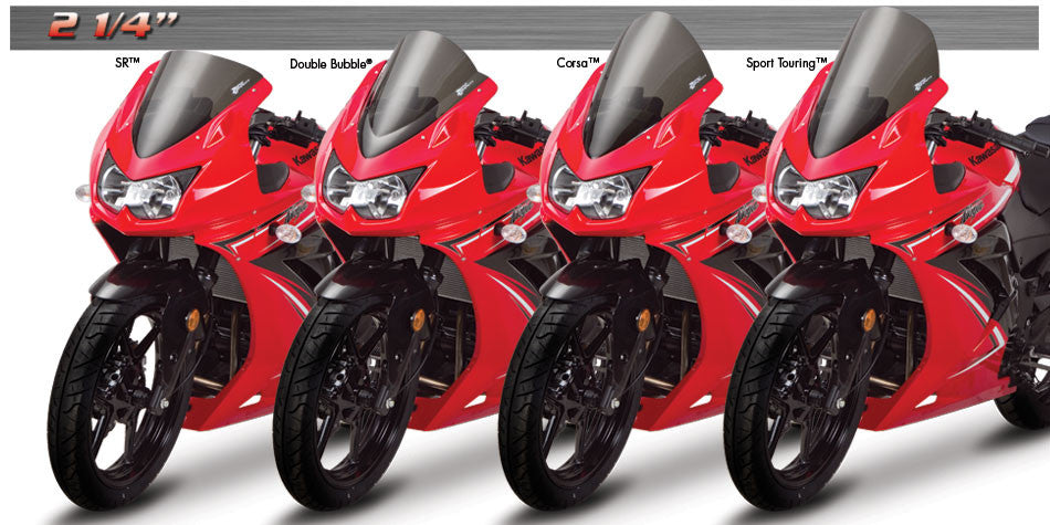 Zero Gravity Racing Windshields for the Kawasaki  Ninja 250R (2008-2011)