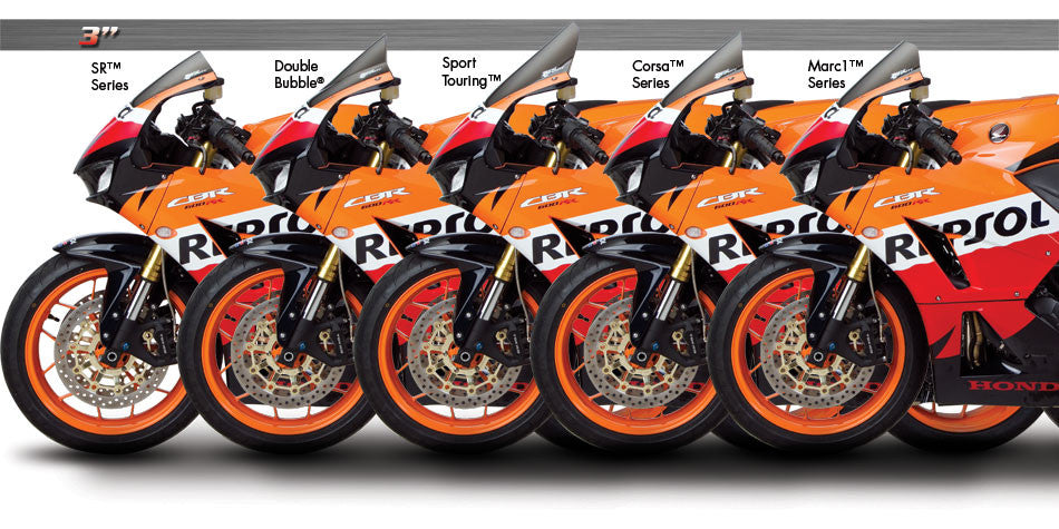 Zero Gravity Racing Windshields for the Honda CBR600RR (2013-2021)