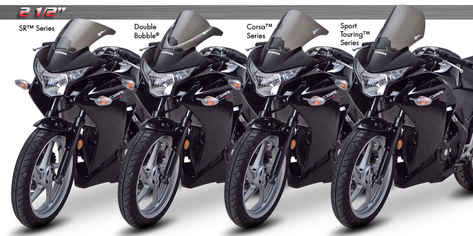 Zero Gravity Racing Windshields for the Honda CBR250R (2011-2013)