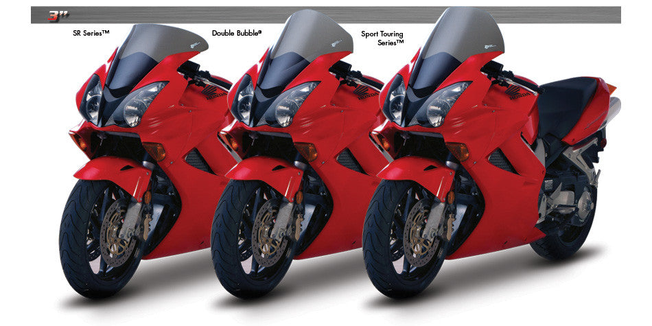Zero Gravity Racing Windshields for the Honda VFR 800 FI Interceptor/ABS(2002-2010)