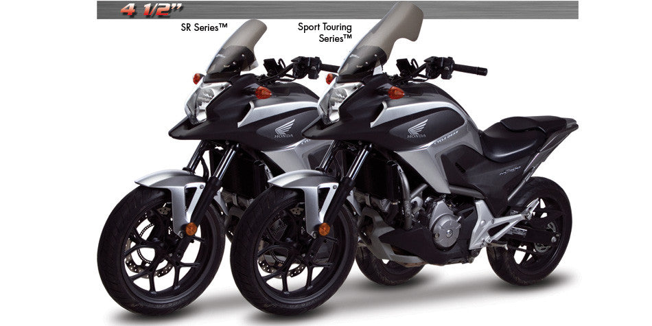 Zero Gravity Racing Windshields for the Honda NC700X (2012-2015), NC750X/S(2014-2015)