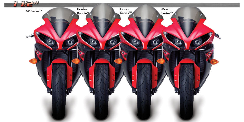 Zero Gravity Racing Windshields for the Yamaha YZF-R1 (2009-2014)