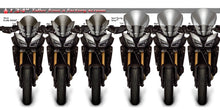 Zero Gravity Racing Windshields for the Yamaha FJ-09 Special Color "43" Lt Gray Tint  (2015-2016)