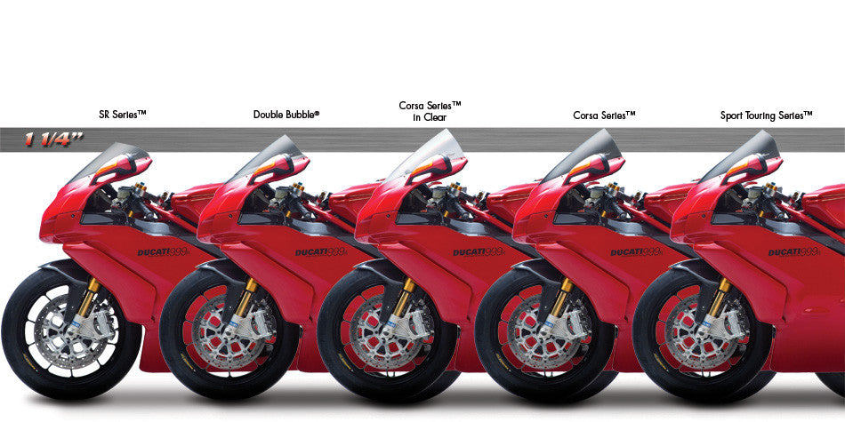 Zero Gravity Racing Windshields for the Ducati 749 / S / R and  999 / S / R(2005-2007)