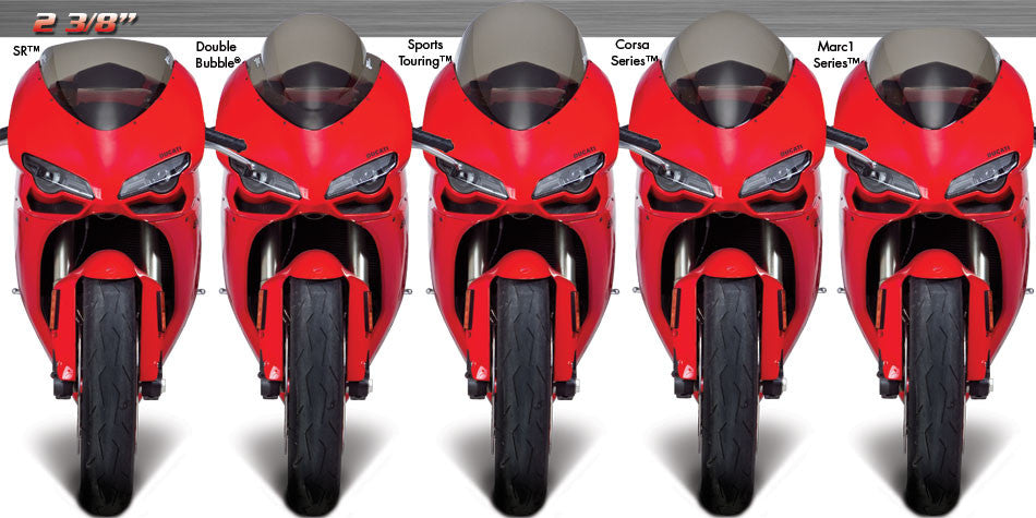 Zero Gravity Racing Windshields for the Ducati 1198 / 1098 / 848