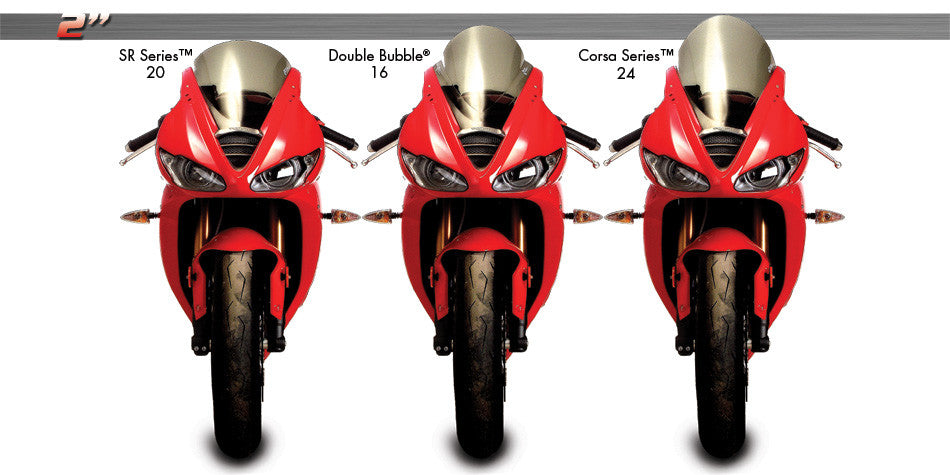 Zero Gravity Racing Windshields for the Triumph Daytona 675 /R (2009-2012)