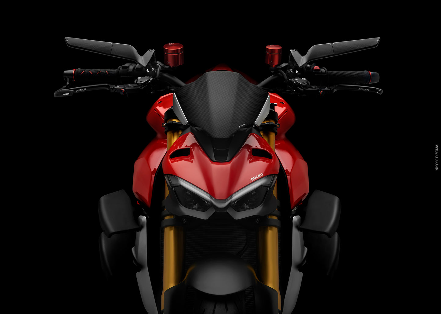 Rizoma Stealth Mirrors for Naked Bikes
