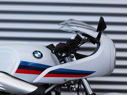 ABM multiClip SPORT Clip-ons and Upper Triple Clamp for the BMW R nineT Racer