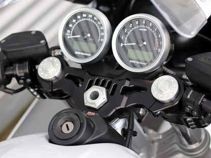 ABM multiClip SPORT Clip-ons and Upper Triple Clamp for the BMW R nineT Racer