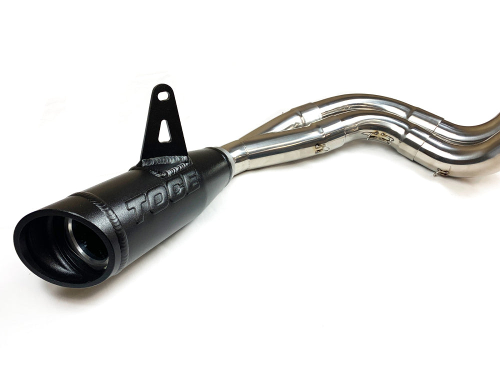 TOCE Performance Sport Edition Full 2 into 1 Low Mount Exhaust System for Indian FTR 1200 (Flat Track Racer) (2022+)