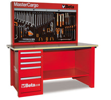 Beta Tools Model C57S  A/R-Mastercargo Workbench Red