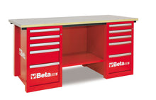 Beta Tools Model C57S  C/R-Mastercargo Workbench Red