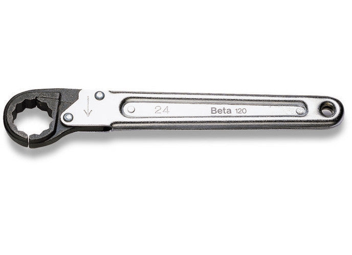 Beta Tools Model 120  17mm-Ratchet Opening Single Ended Wrenches