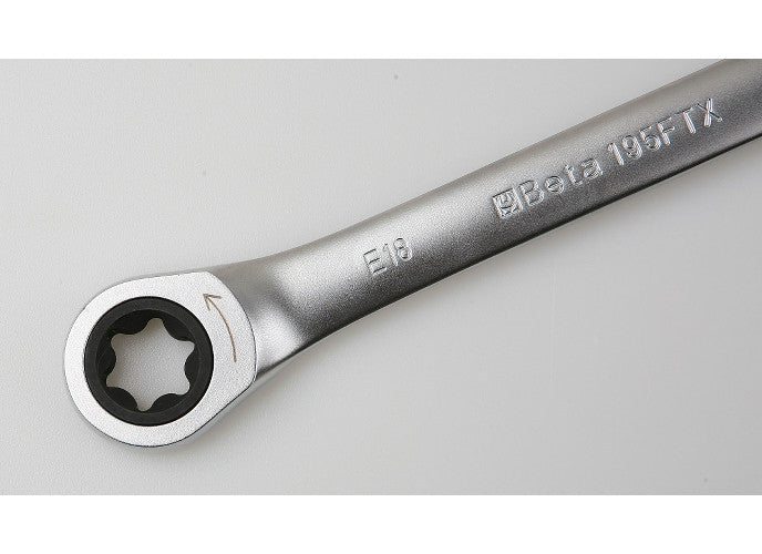 Beta Tools Model 195Ftx  E20Xe24-Ratcheting Double Wrenches