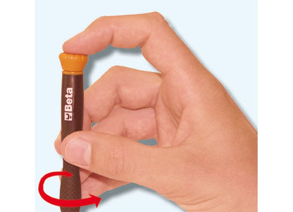 Beta Tools Model 1257Es  3.0mm-Micro-Screwdrivers Hexagon