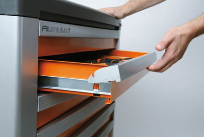 Beta Tools Model C39  O-Mobile Roller Cab 7 Drawers Orange