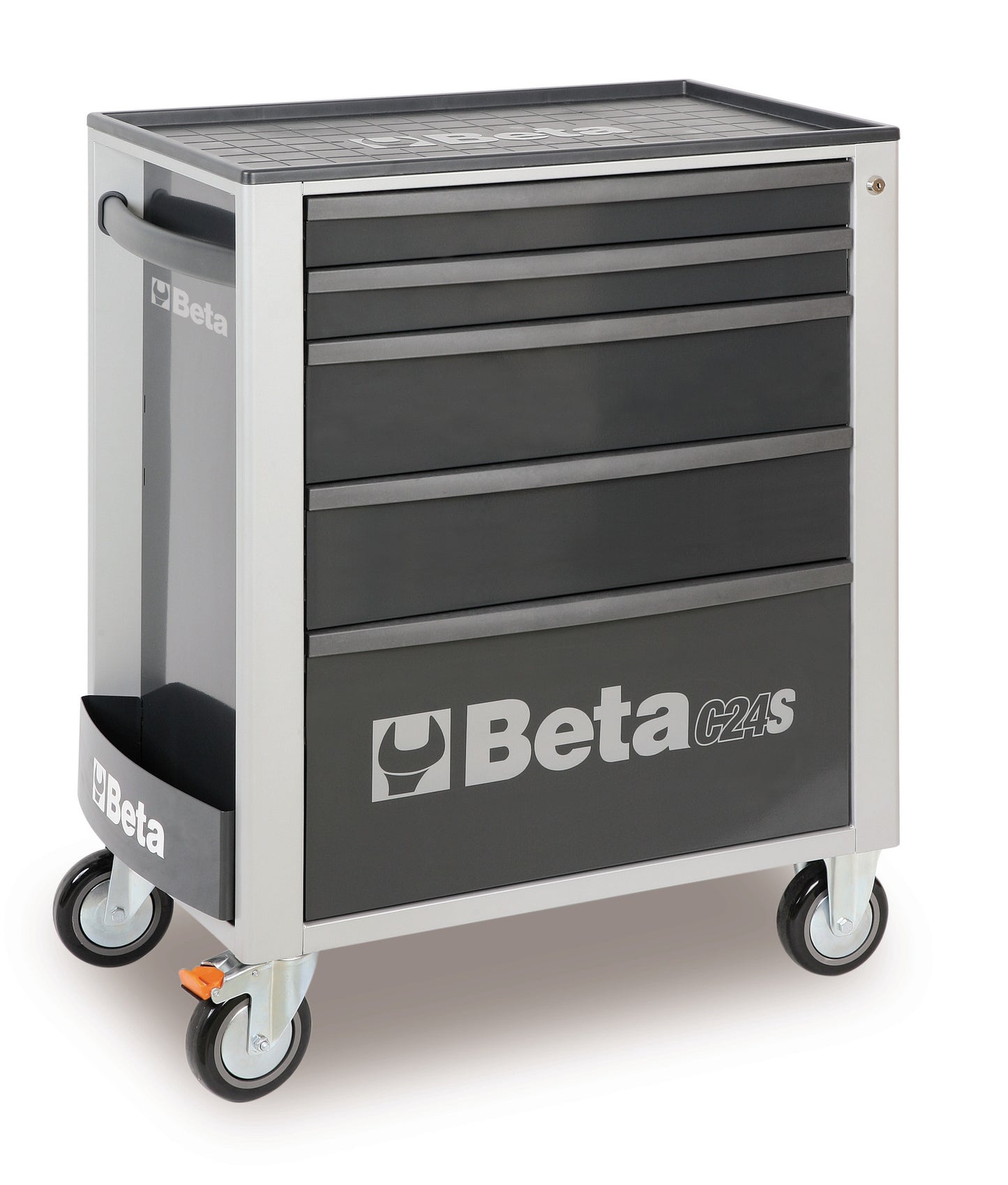 Beta Tools Model C24S  5/G-Mobile Roller Cab 5 Drawers Grey