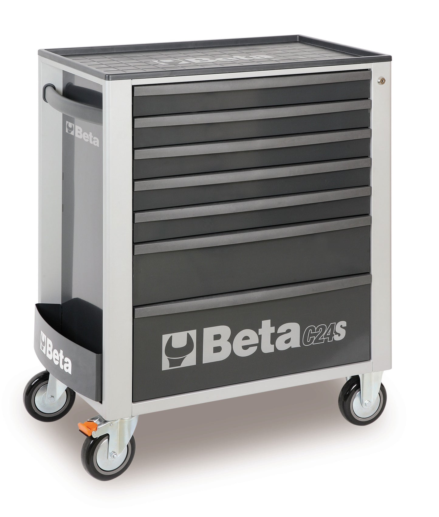 Beta Tools Model C24S  7/G-Mobile Roller Cab 7 Drawers Grey