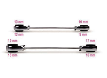 Beta Tools Model 192  8-13-Ratcheting Flat Bi-Hexagon Ring Wrenches