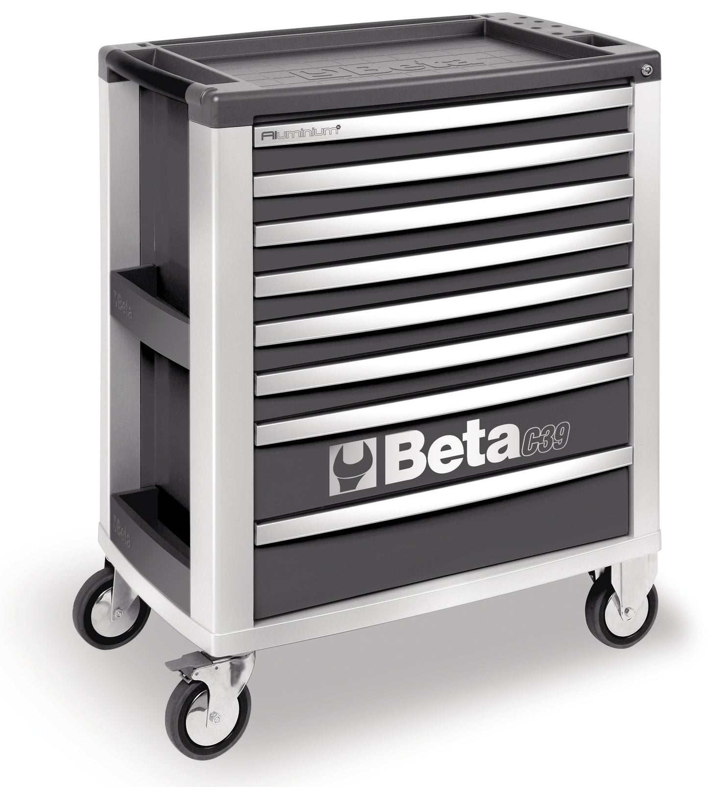 Beta Tools Model C39  G/8-Mobile Roller Cab 8 Drawers Grey