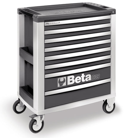 Beta Tools Model C39  G/8-Mobile Roller Cab 8 Drawers Grey