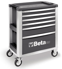 Beta Tools Model C39  G/6-Mobile Roller Cab 6 Drawers Grey