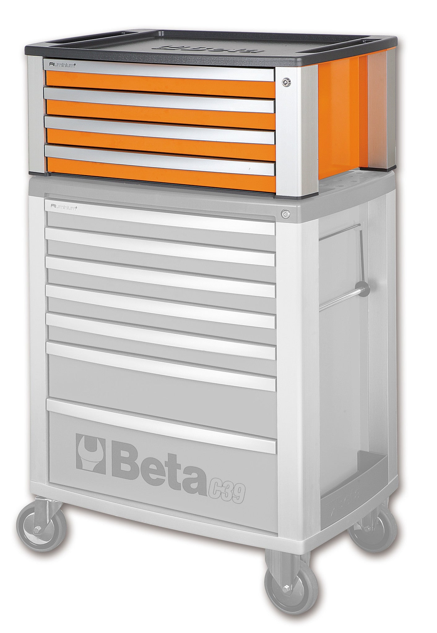Beta Tools Model C39T  O-Portable Tool Chest 4 Drawers Orange