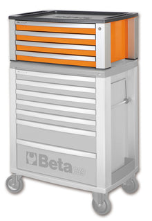 Beta Tools Model C39T  O-Portable Tool Chest 4 Drawers Orange