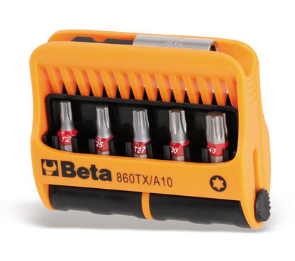 Beta Tools Model 860  Tx/A10-10 Bits in Plastic Case