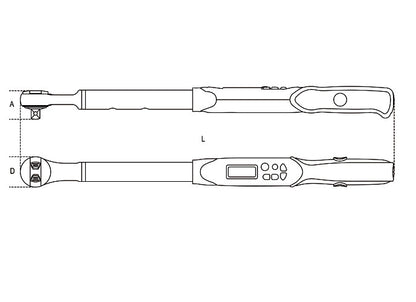 Beta Tools Model 599  Dgt/6-Electronic Torque Wrenches